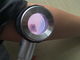 皮および毛の分析のビデオ Dermatoscope の家の使用銀の金属の光学ガラス レンズ 10 回の拡大鏡