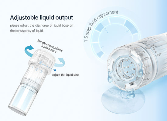 真新しいハイドラ。ペン H5 マイクロニードリングセラムアプリケーター ダーマペン 美容機器