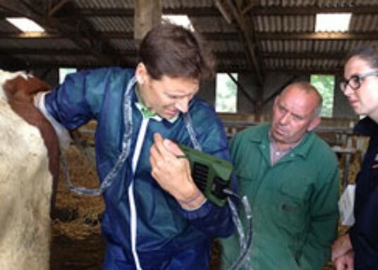 小型獣医用超音波スキャナー